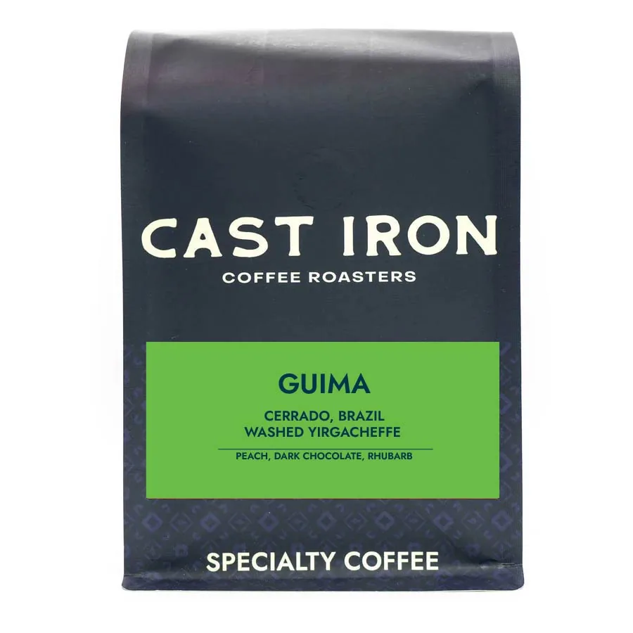 guima, brazil coffee by cast iron coffee roasters