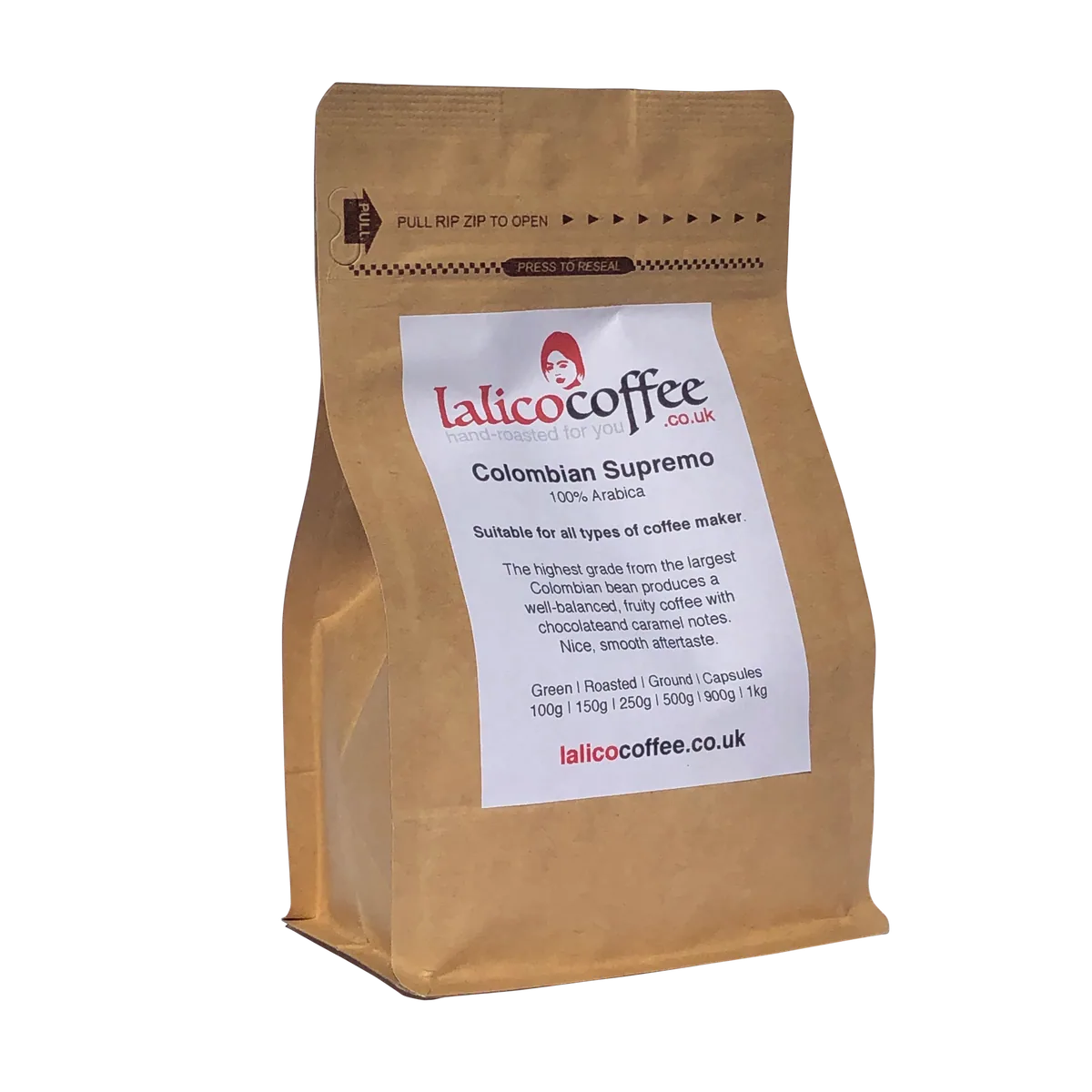 colombia excelso rfa organic sierra estate - solbohemio coffee by lalico coffee