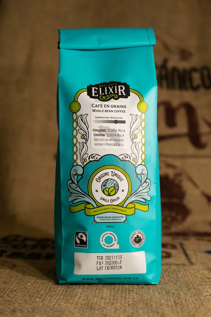 costa rica "honey process" mi-corsé coffee by brûlerie élixir