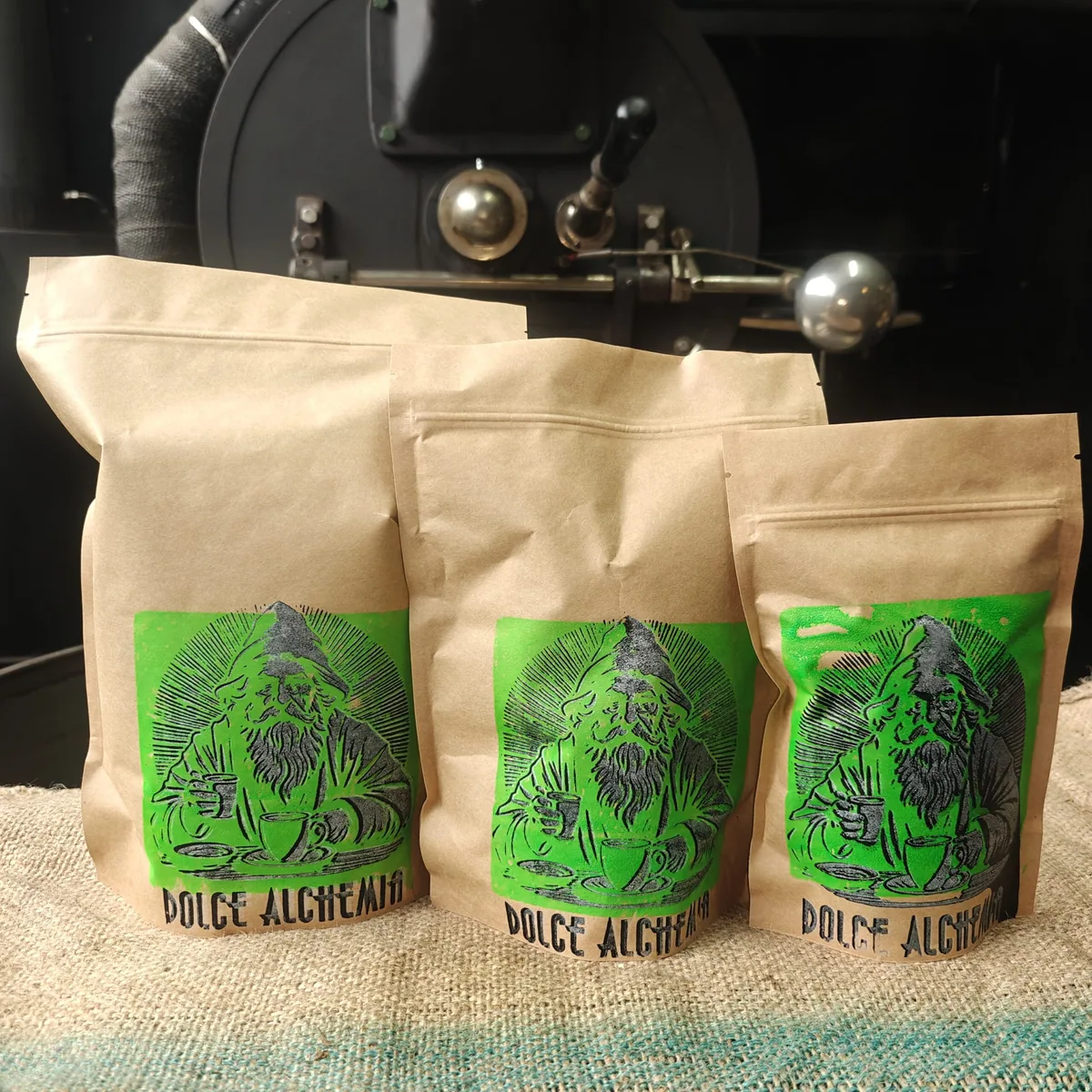 light roast, black honey java coffee by dolce alchemia coffee roasters