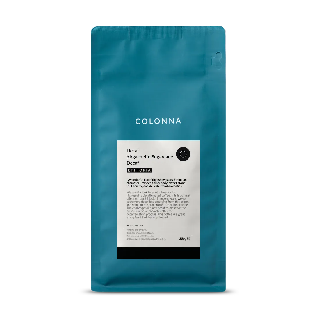 decaf beans - ethiopia coffee by colonna & small's