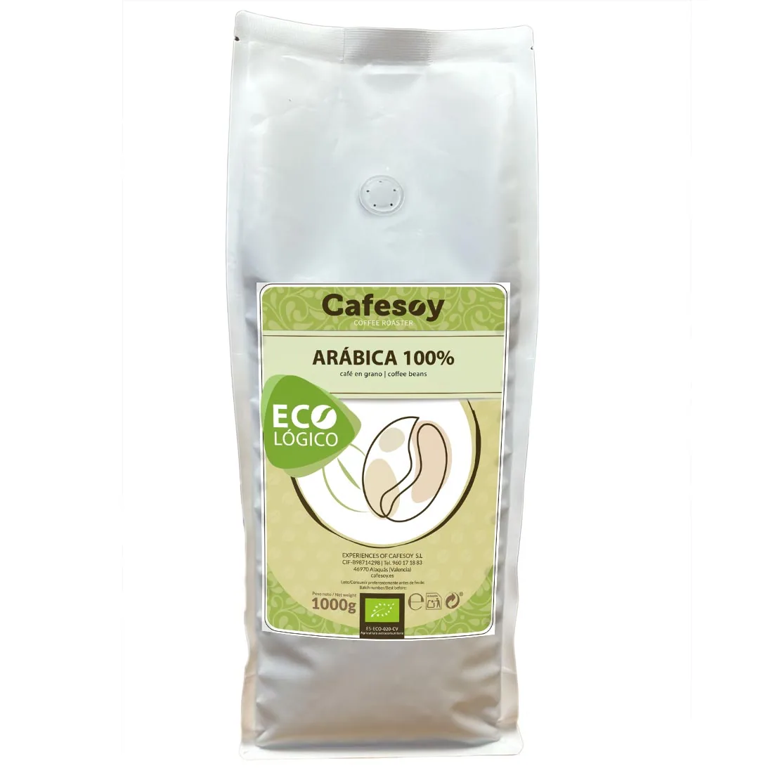 cafe ecologico 1 kg. coffee by cafés cafesoy | café especialidad | tienda café online