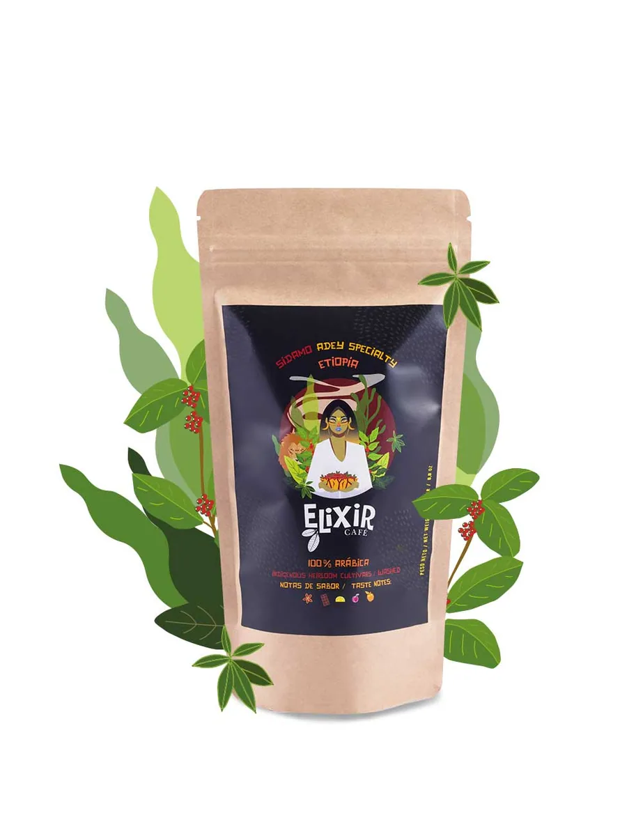 sidamo adey especial - etiopía 250gr - ethiopia coffee by elixir café de especialidad - barrio del carmen