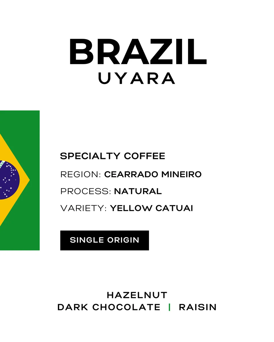 brazil uyara coffee by patio coffee roasters