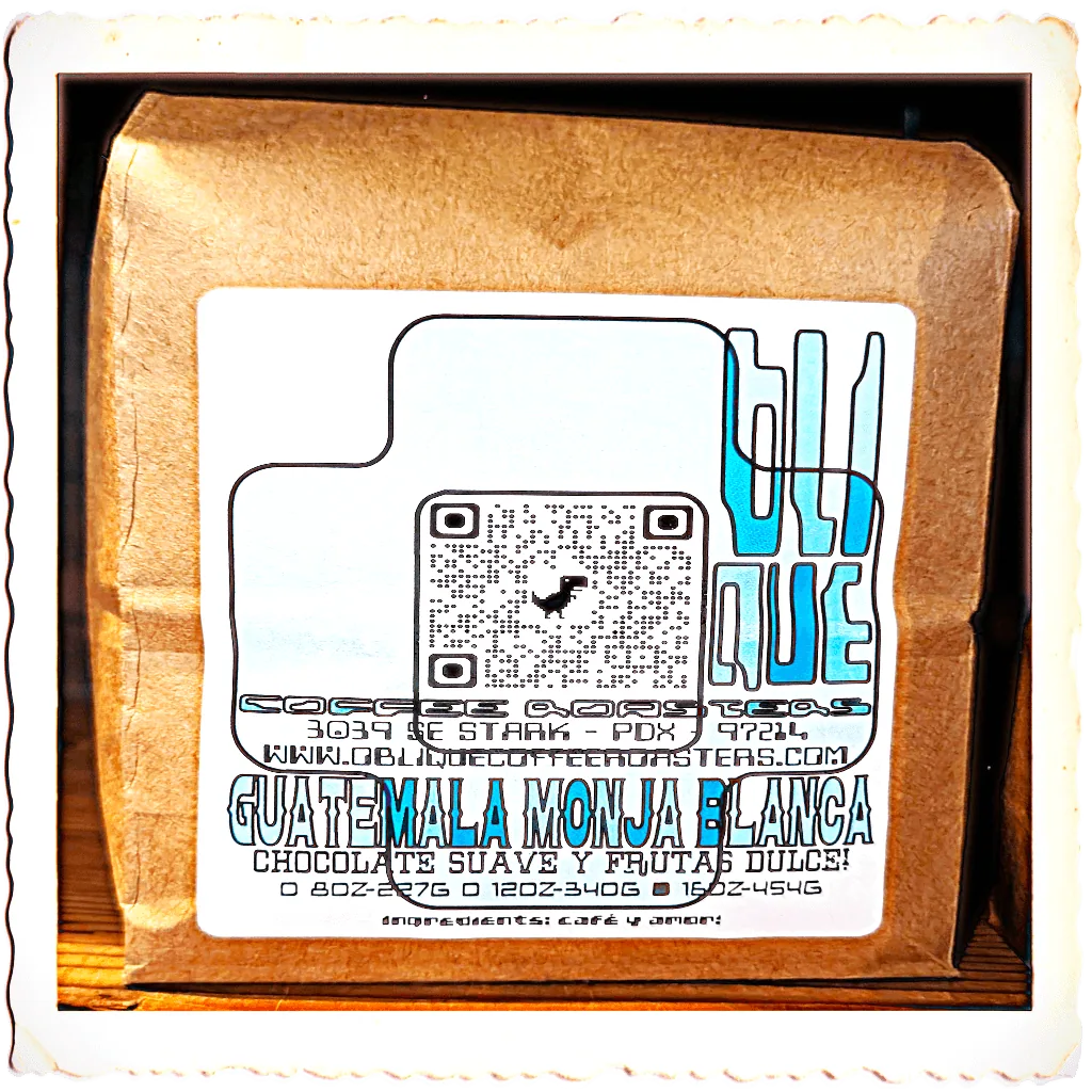 guatemala monja blanca coffee by oblique coffee roasters