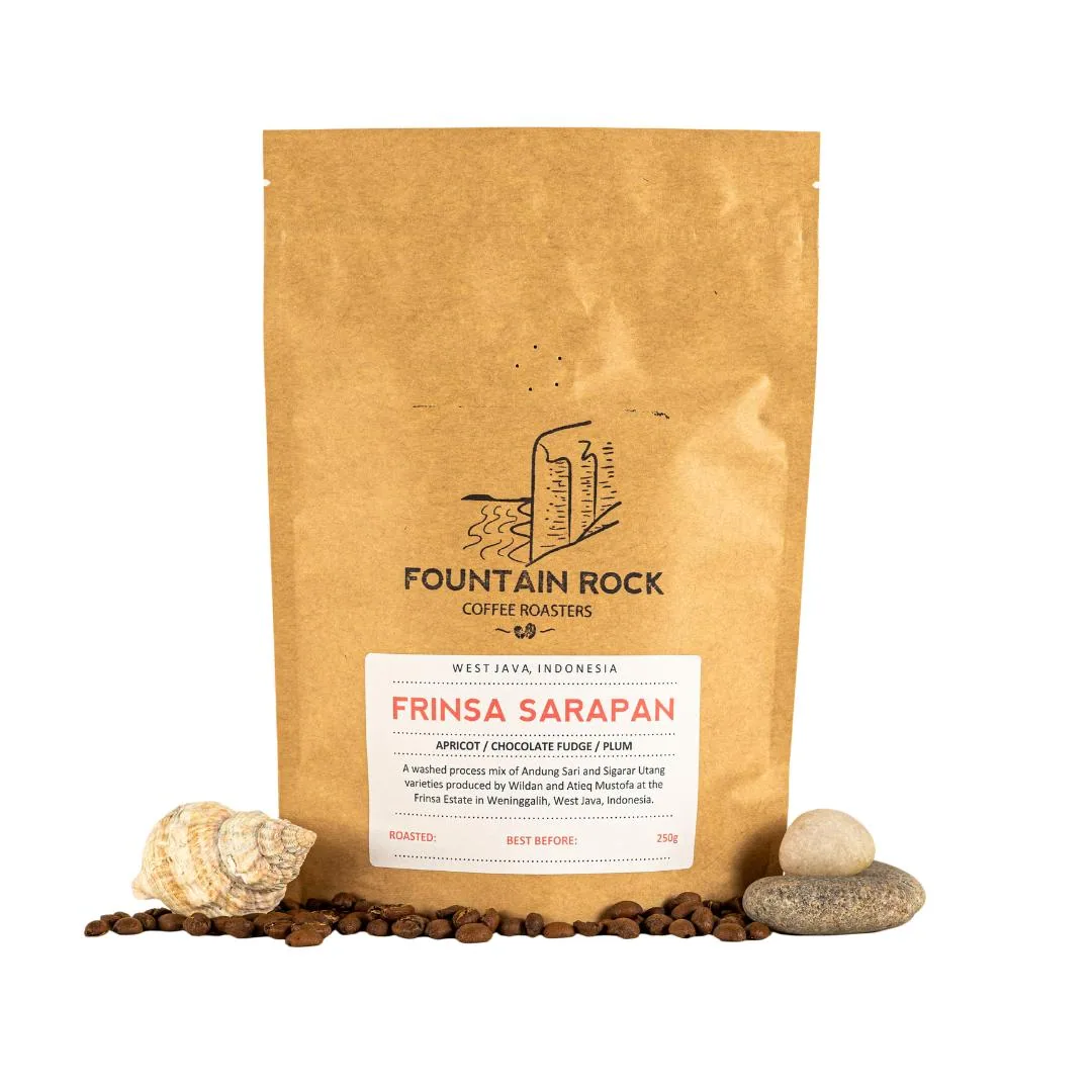 frinsa sarapan, indonesia coffee by fountain rock coffee roasters