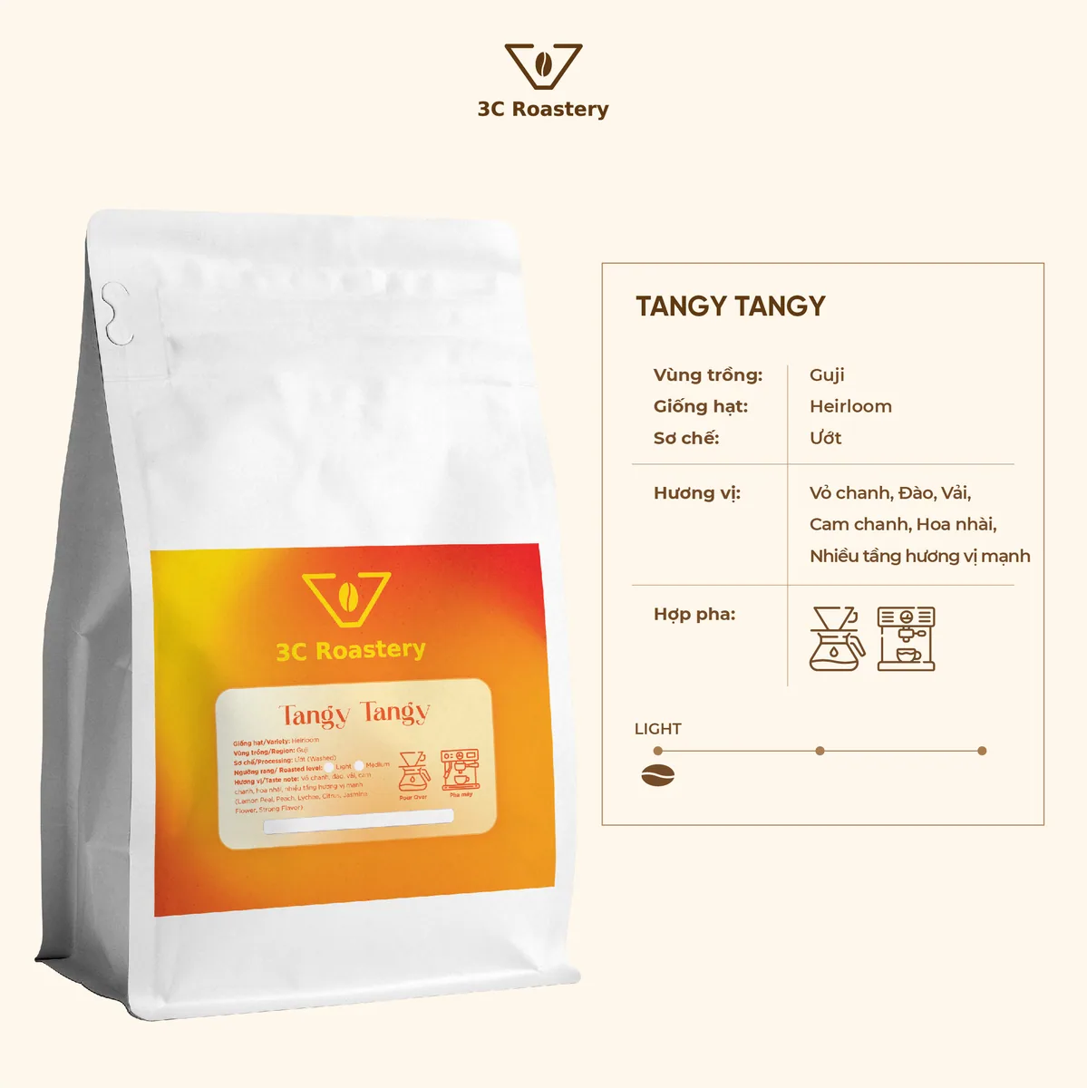 tangy tangy - ethiopia coffee by 3c roastery