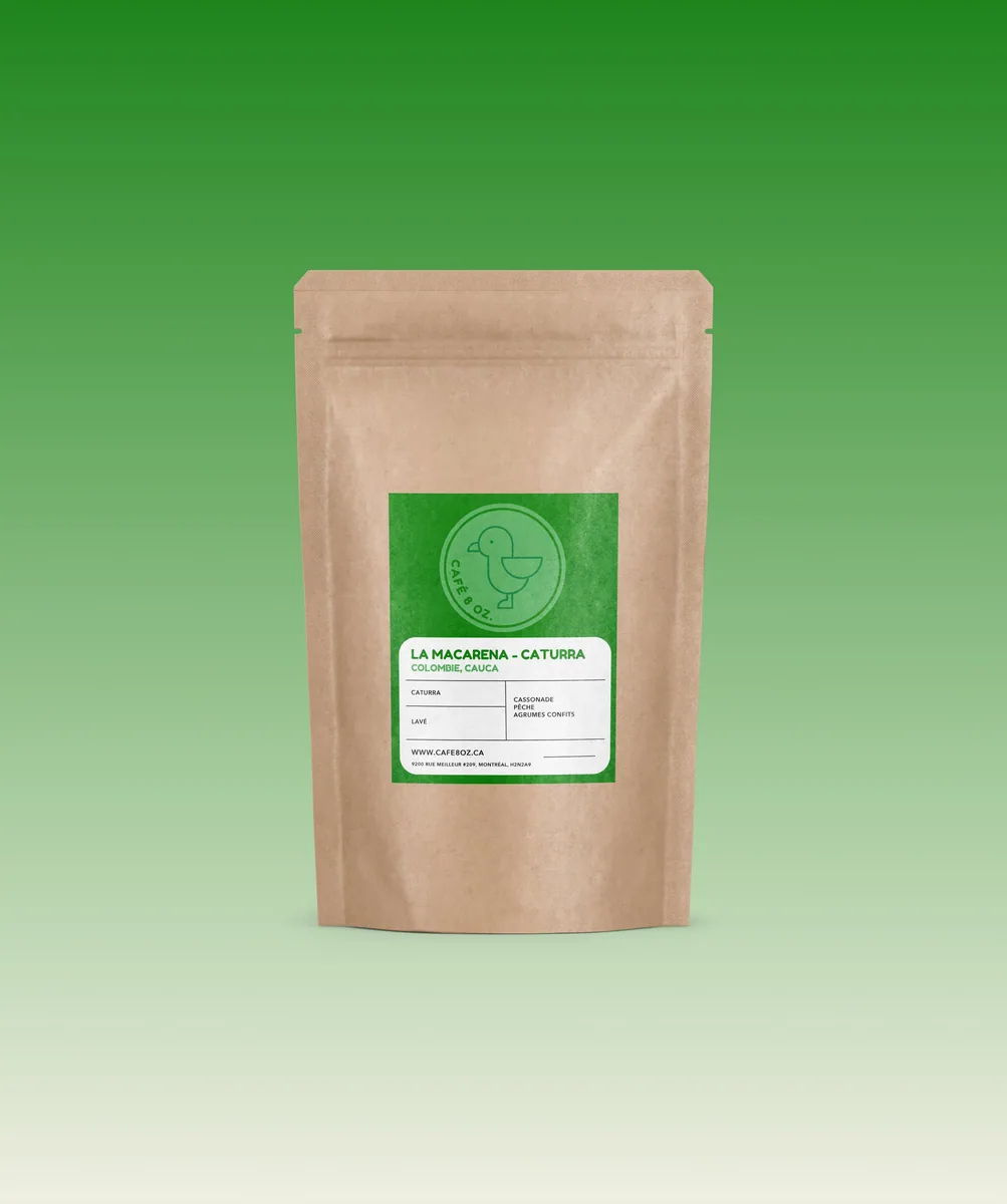 finca la macarena - caturra coffee by café 8 oz. (st-zotique)