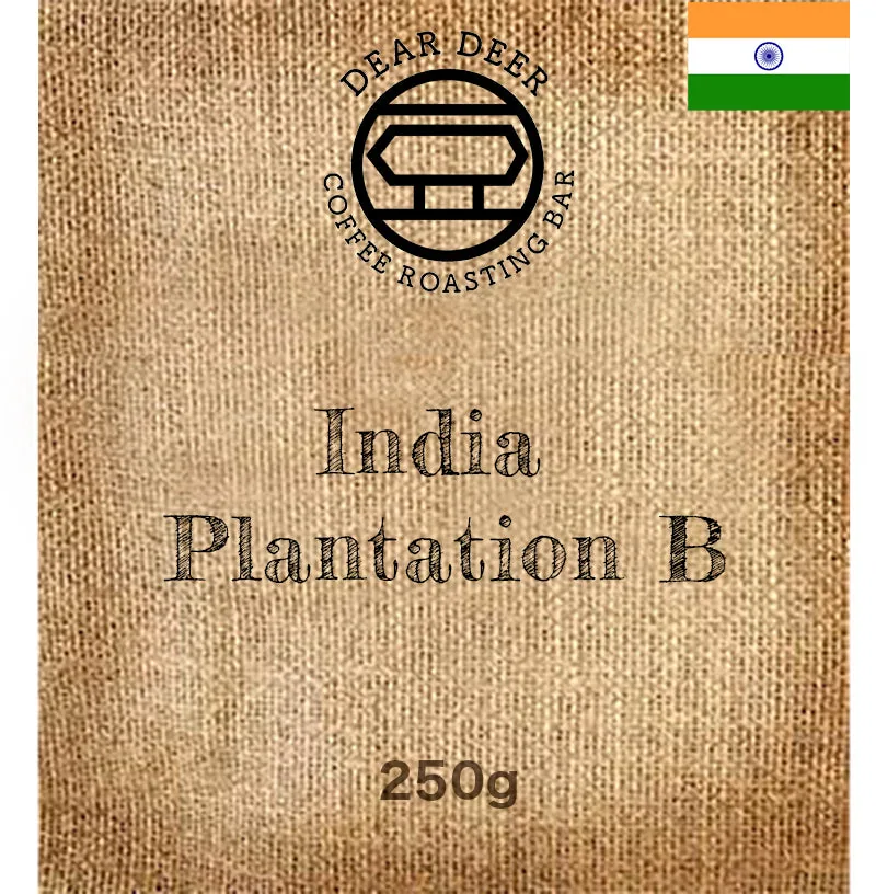 (online only) india plantation b washed coffee by dear deer coffee roasting bar ellerslie