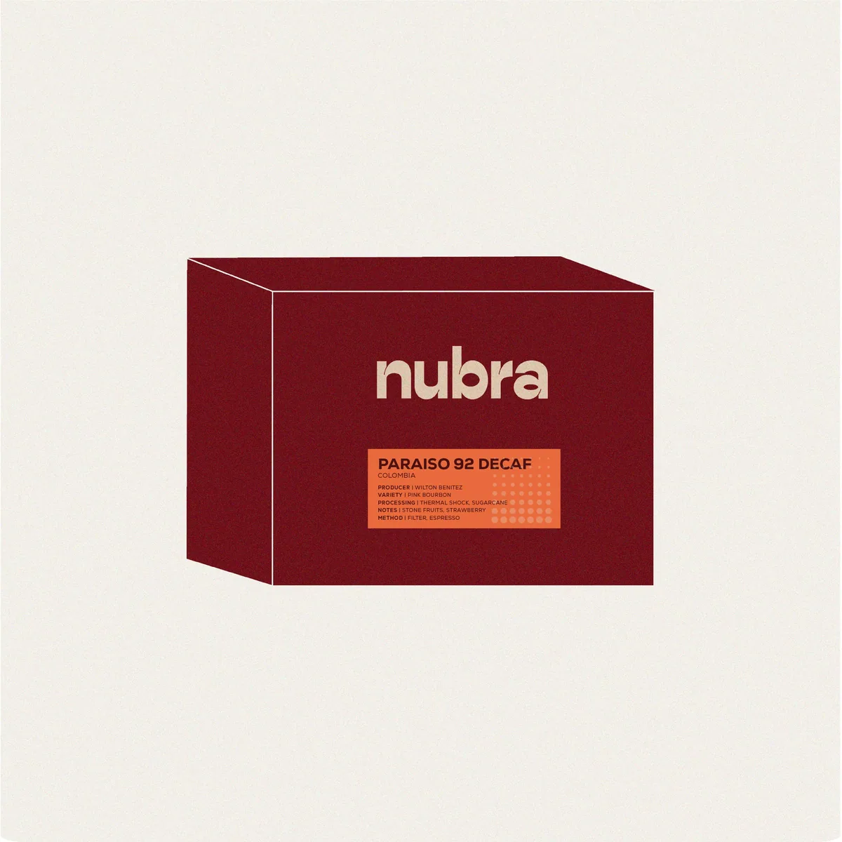 colombia wilton benitez - decaf coffee by nubra coffee shop