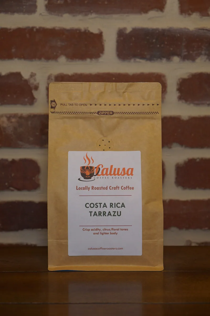 costa rica tarrazu coffee by calusa coffee roasters