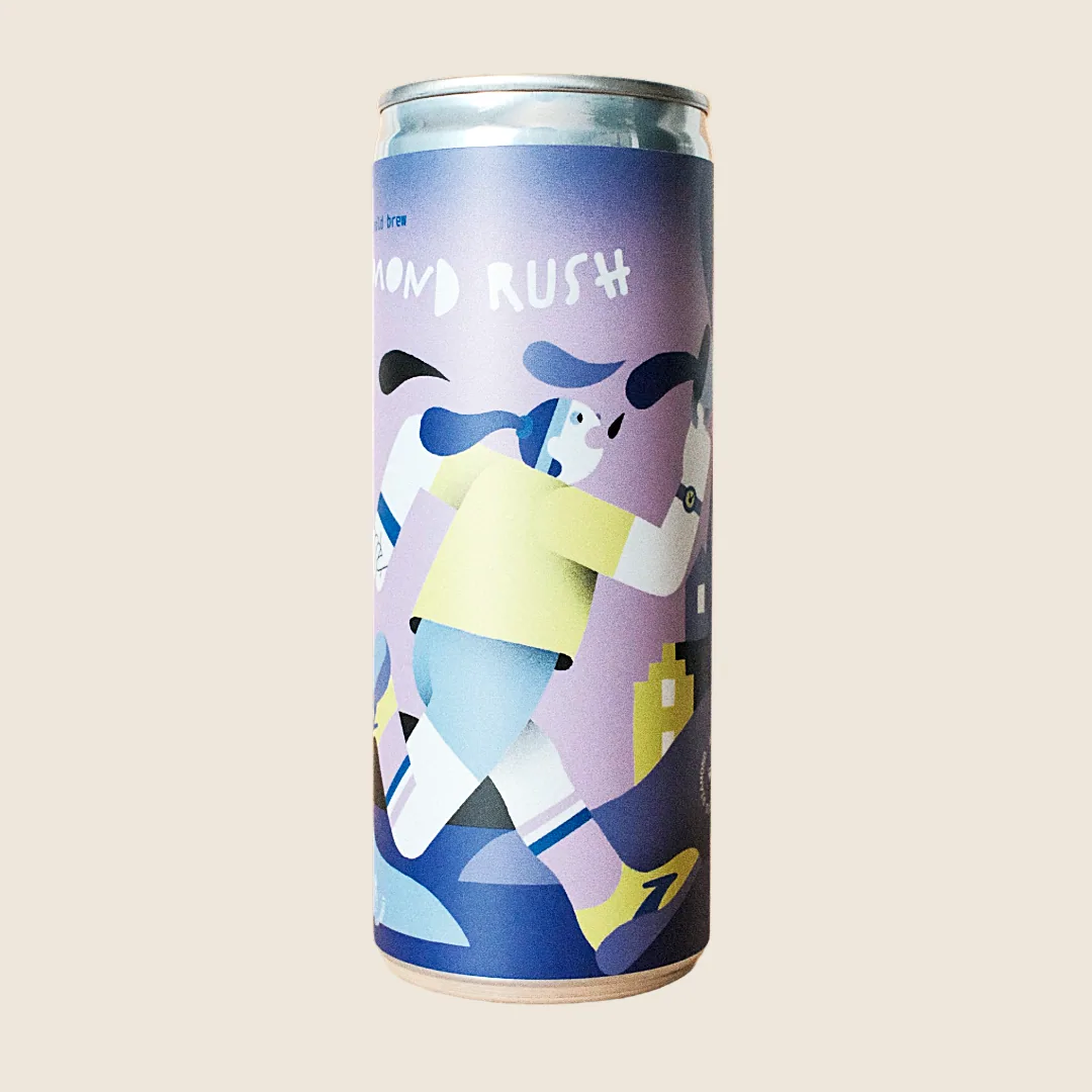 diamond rush nitro cold brew - colombia coffee by rumbaba