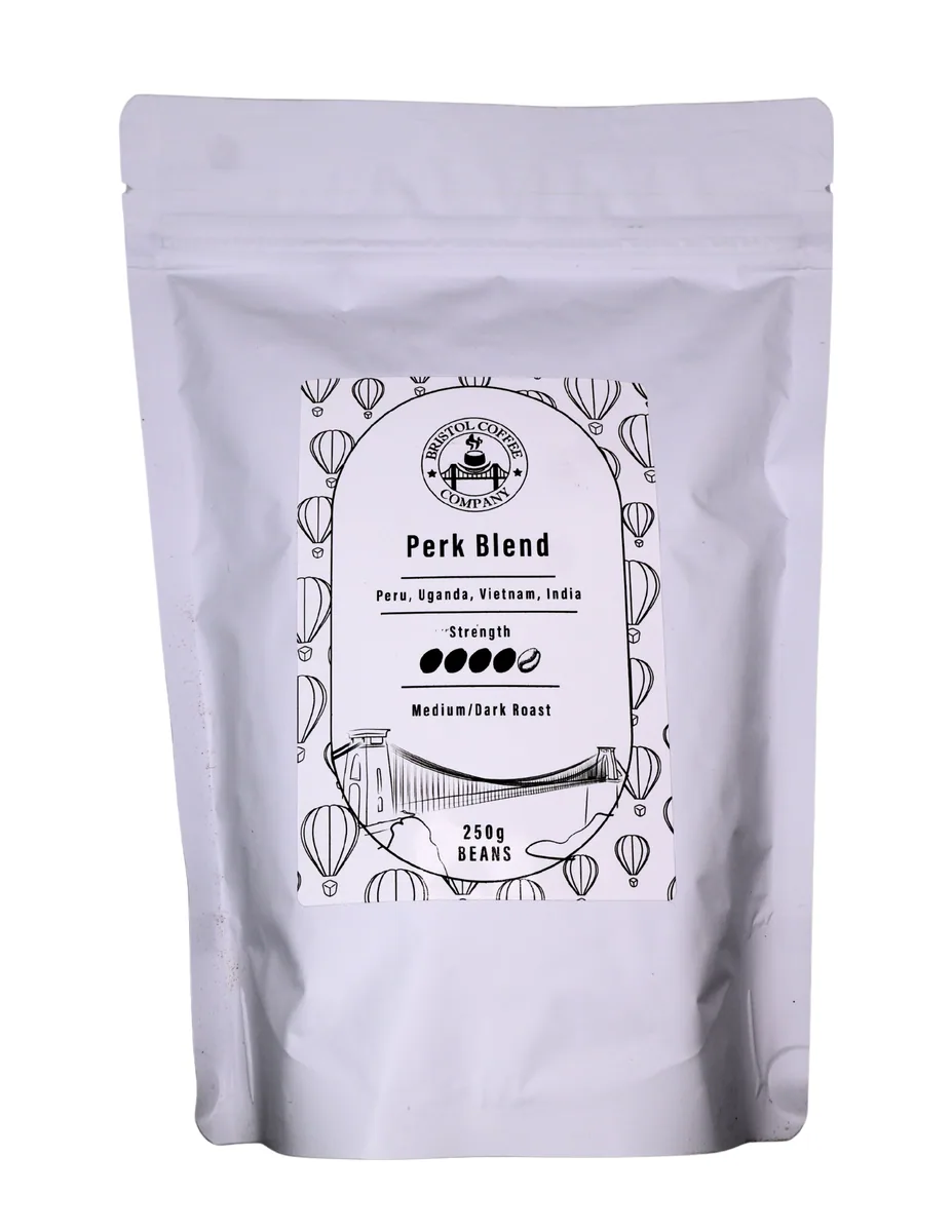 perk blend coffee by bristol coffee company ltd