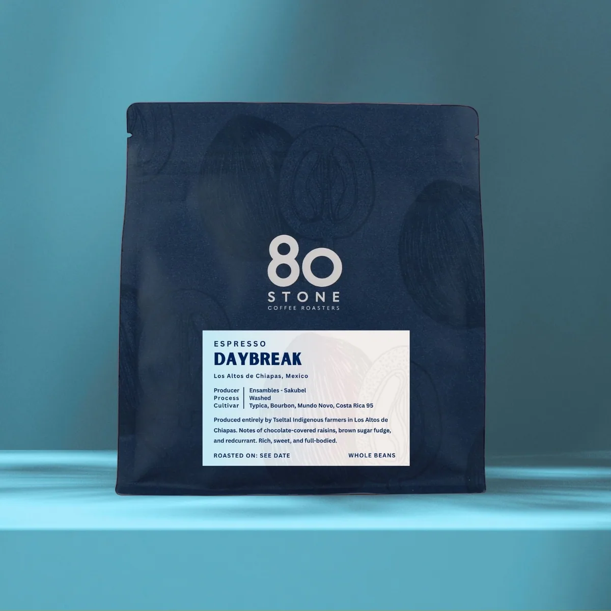 daybreak – mexico – espresso coffee by 80 stone coffee roasters