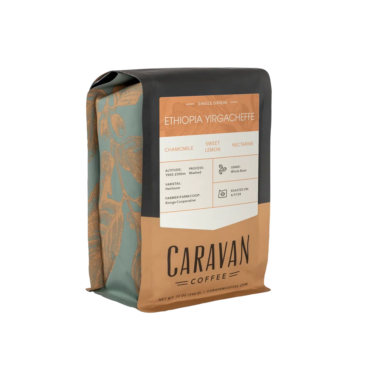 ethiopia yirgacheffe coffee by caravan coffee