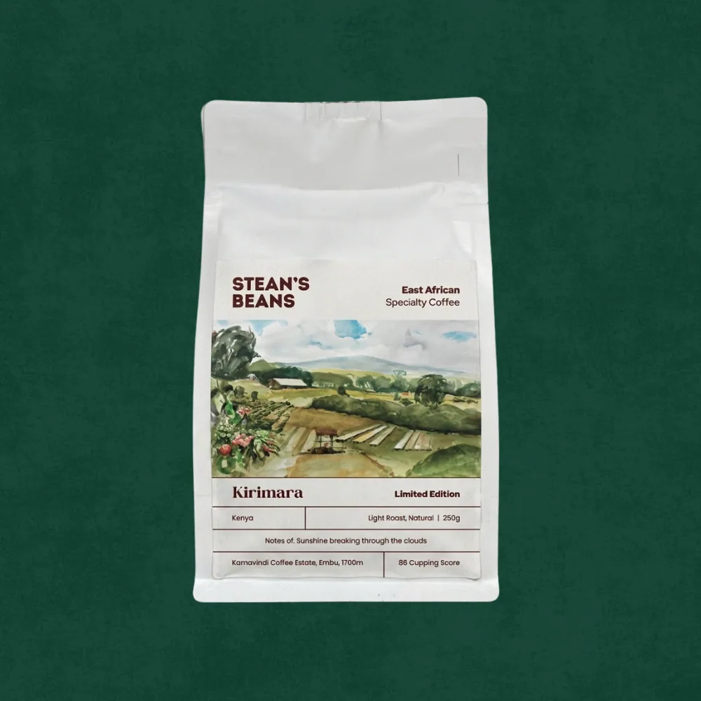 kirimara limited edition coffee by stean's beans