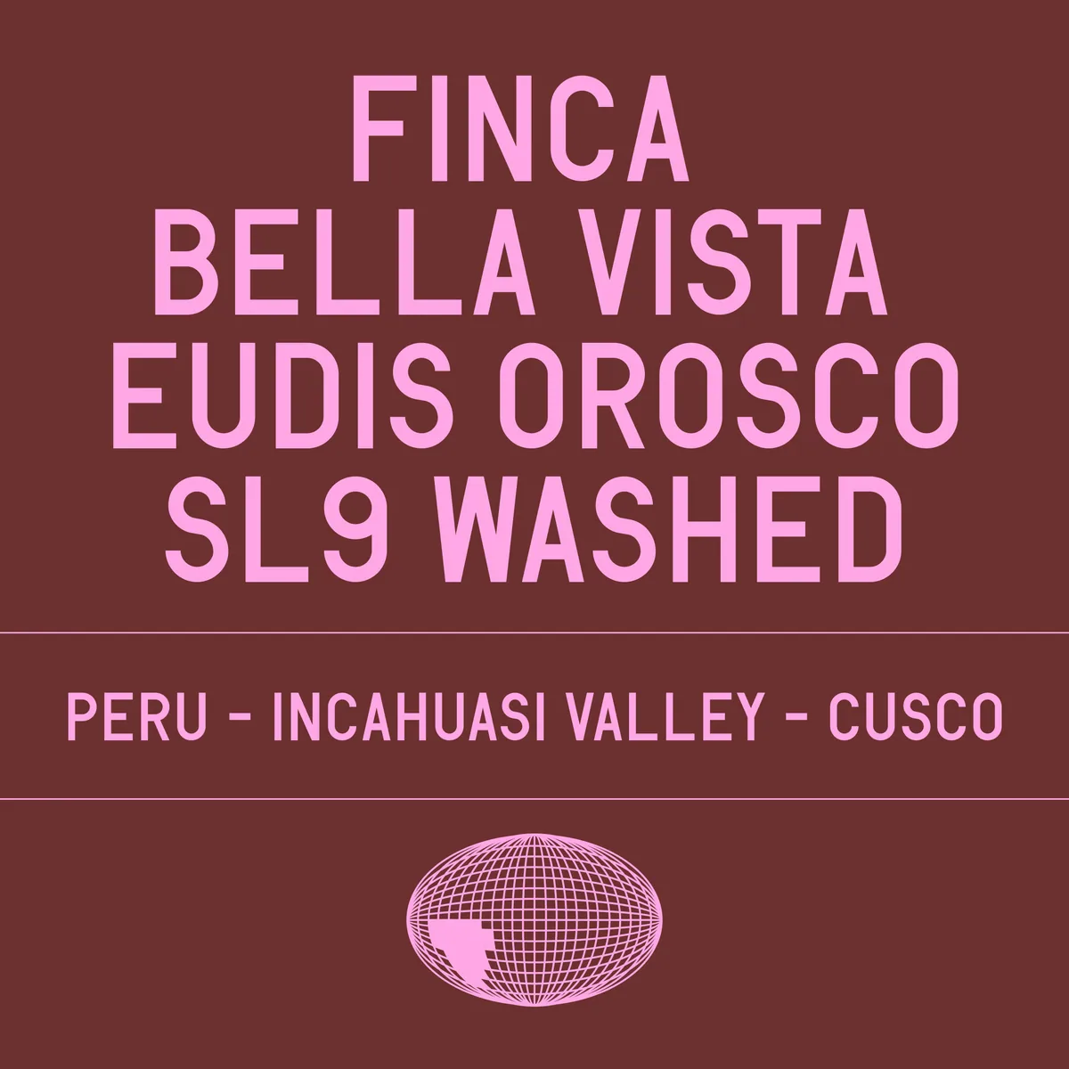 finca bella vista - eudis orosco sl9 washed - peru coffee by datura