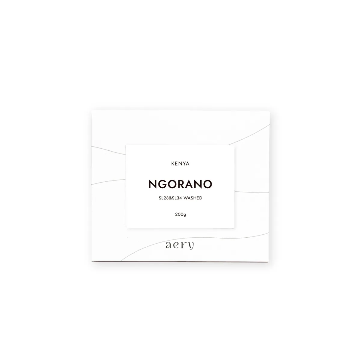 kenya ngorano washed 200g - kenya coffee by aery coffee