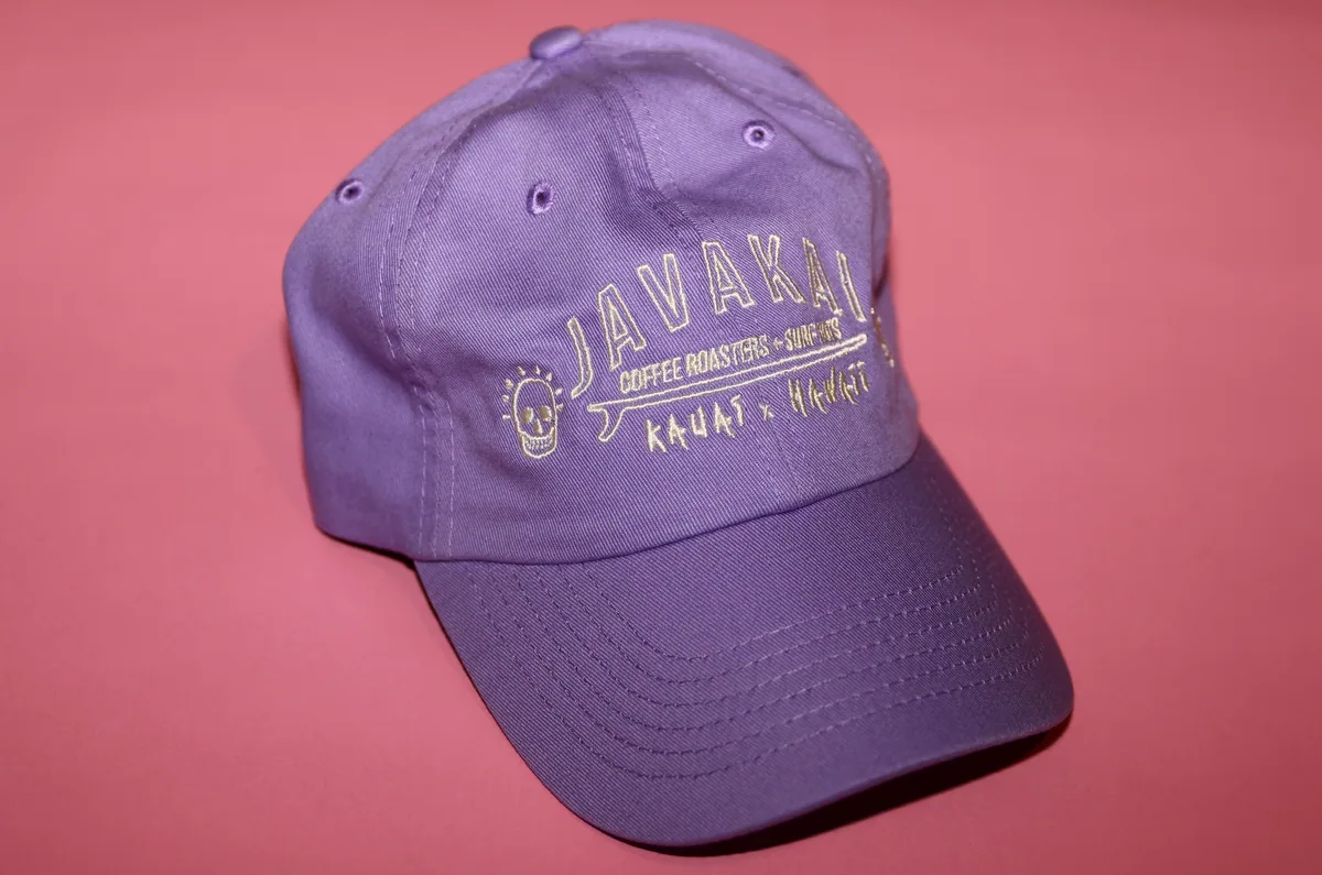 embroidered java kai dad hats coffee by java kai