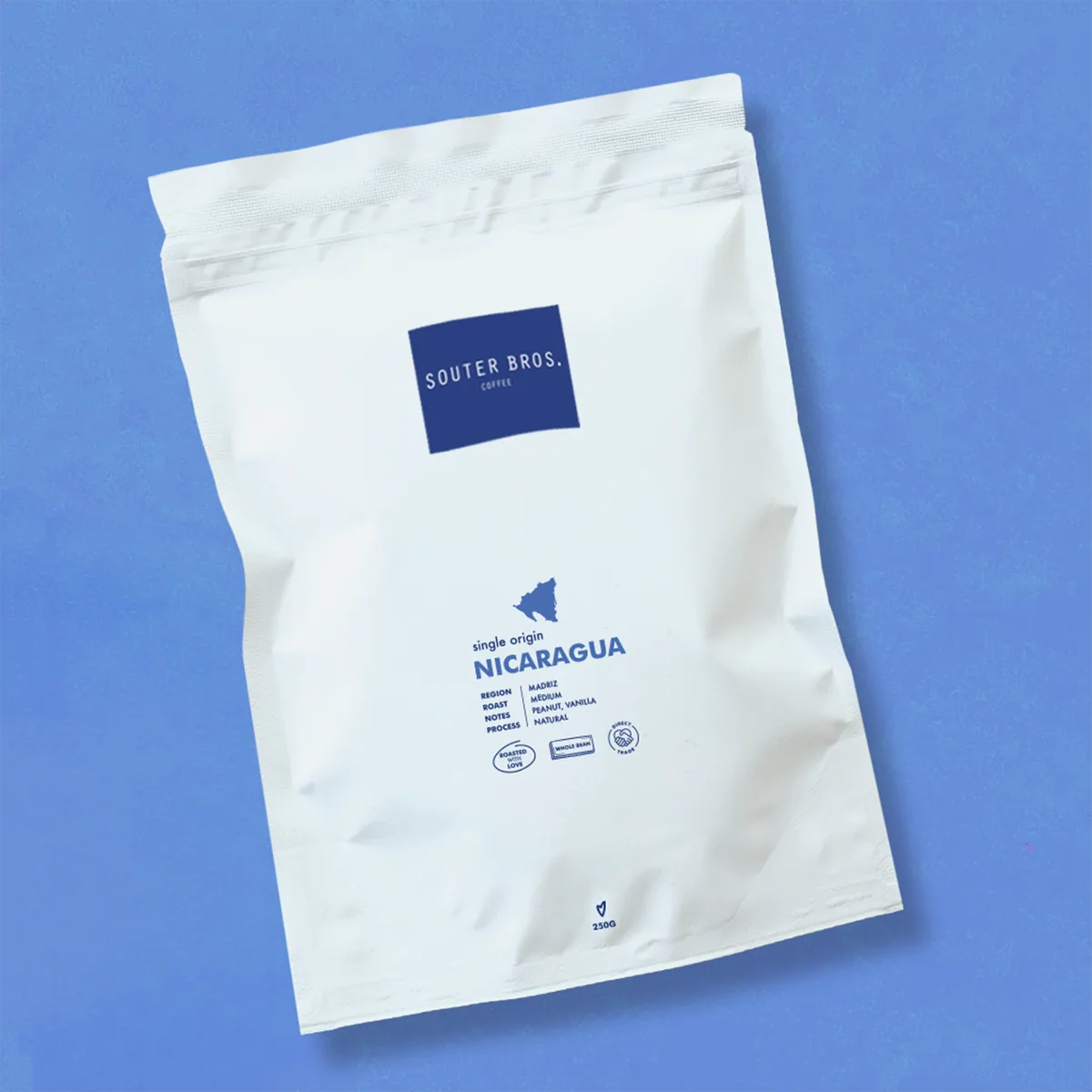 single origin nicaragua coffee — vanilla, citrus & cocoa | souter bros. coffee by souter bros.