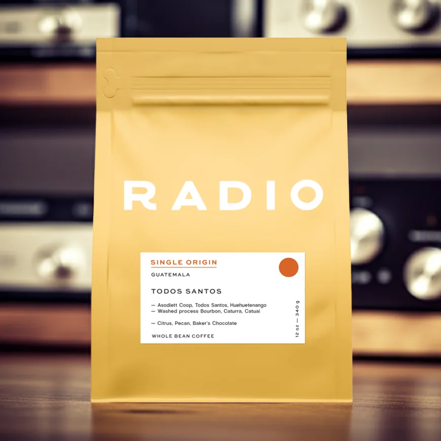 guatemala: todos santos coffee by radio roasters coffee