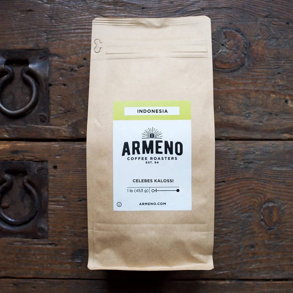 celebes kalossi coffee by armeno coffee roasters ltd
