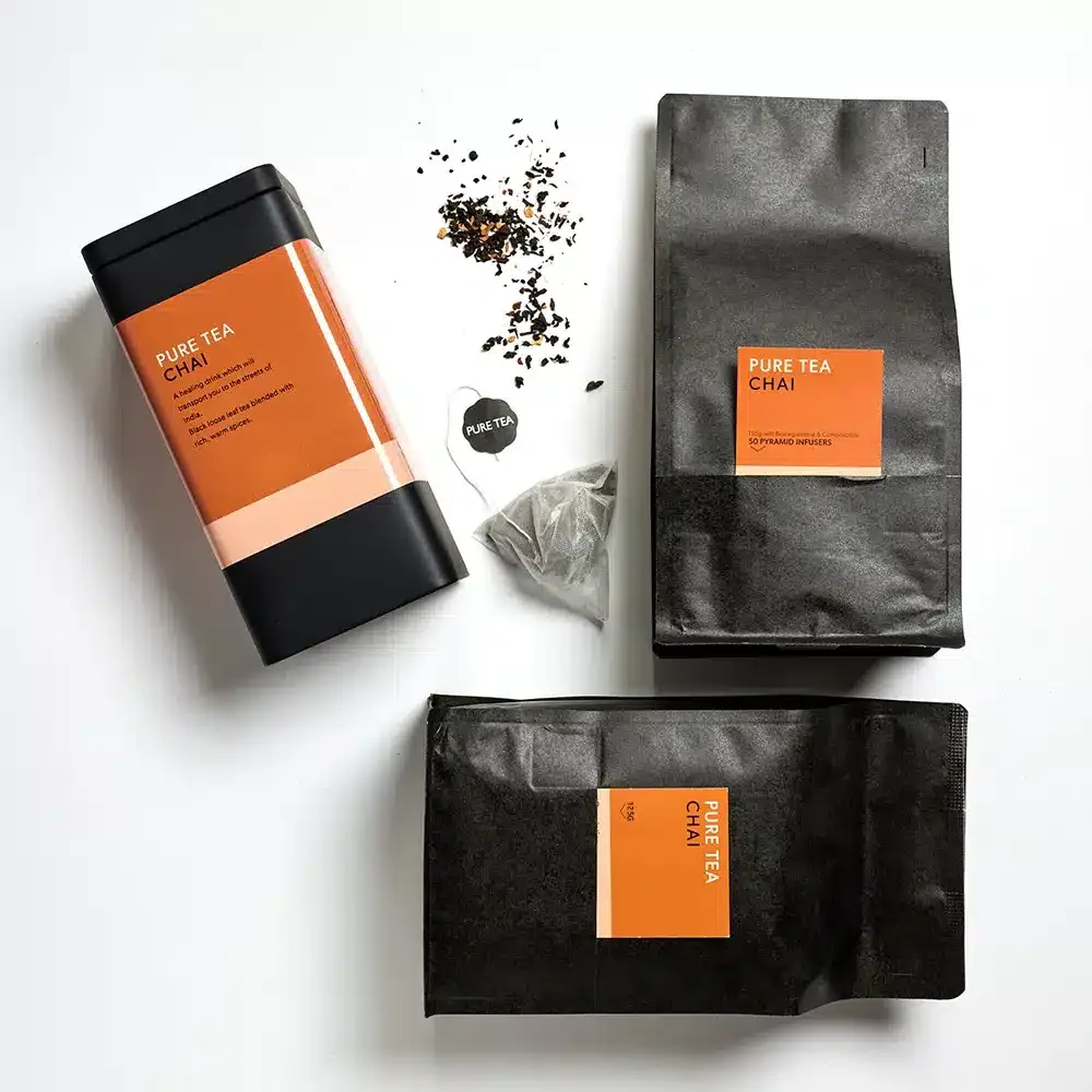 chai coffee by leaf bean machine