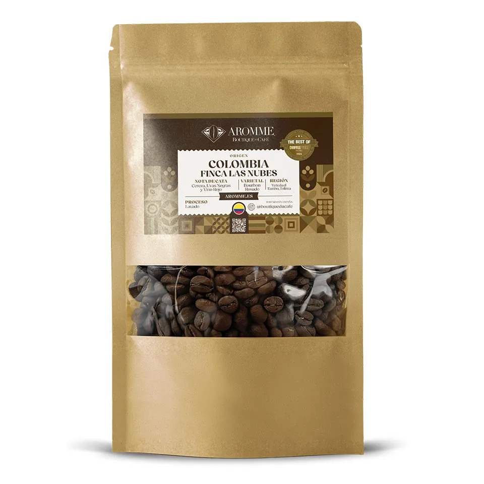 colombia – finca las nubes coffee by aromme boutique du café