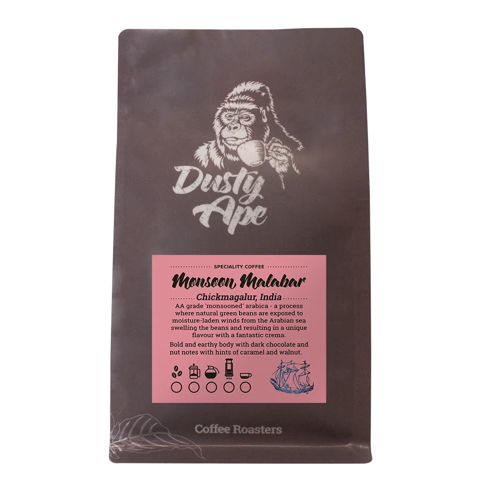 india monsoon malabar coffee by dusty ape coffee roastery & coffee bar