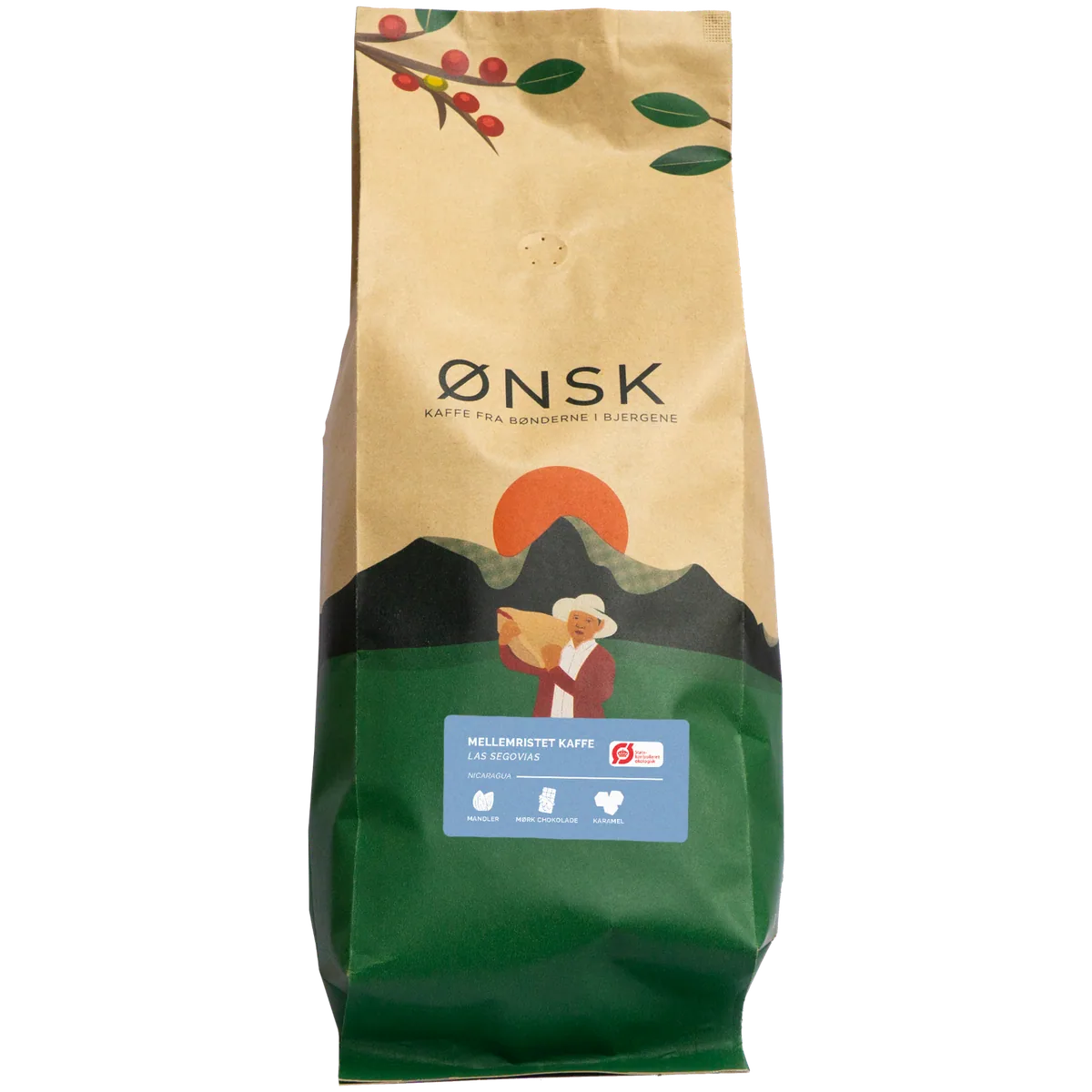 fairtrade las segovias – mellemristet kaffe øko - nicaragua coffee by ønsk