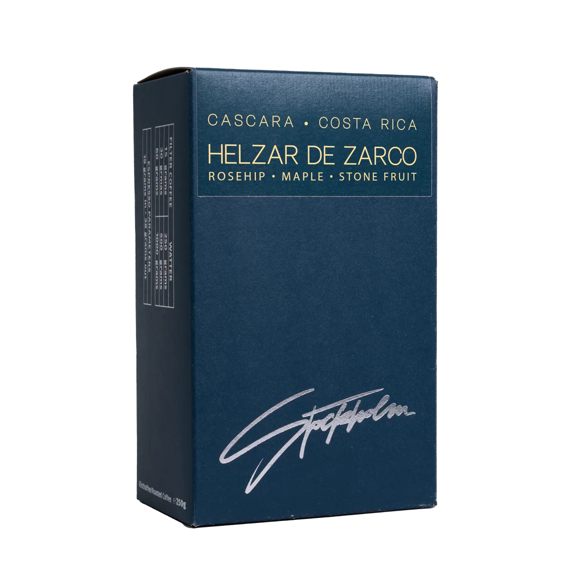 costa rica – helzar de zarco – cascara 65g - costa rica coffee by stockholm coffee roasters