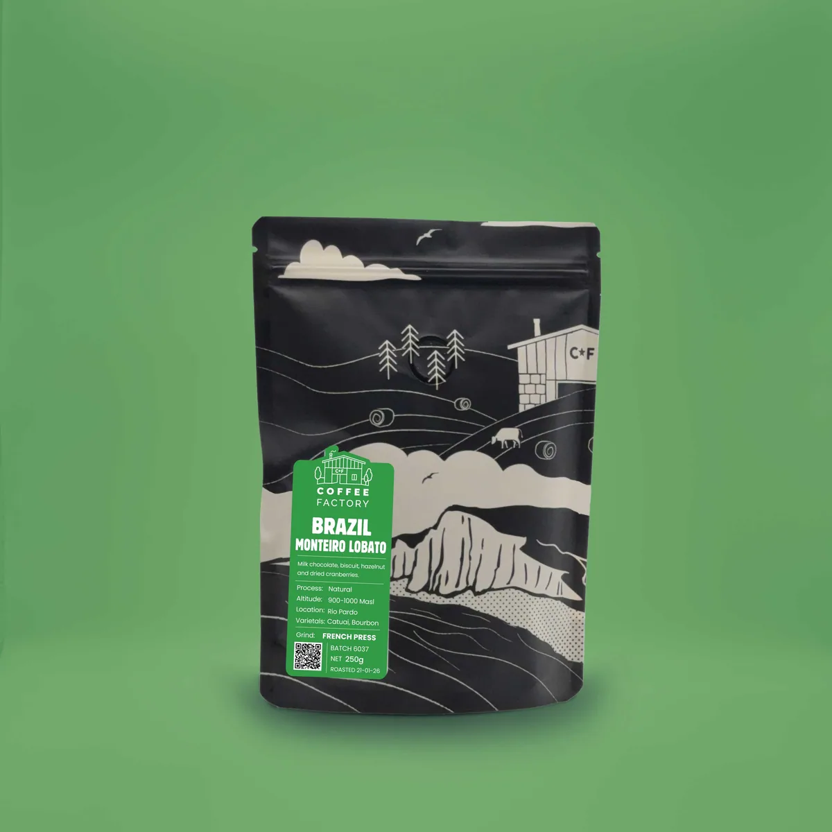 brazil monteiro lobato coffee by coffee factory ltd