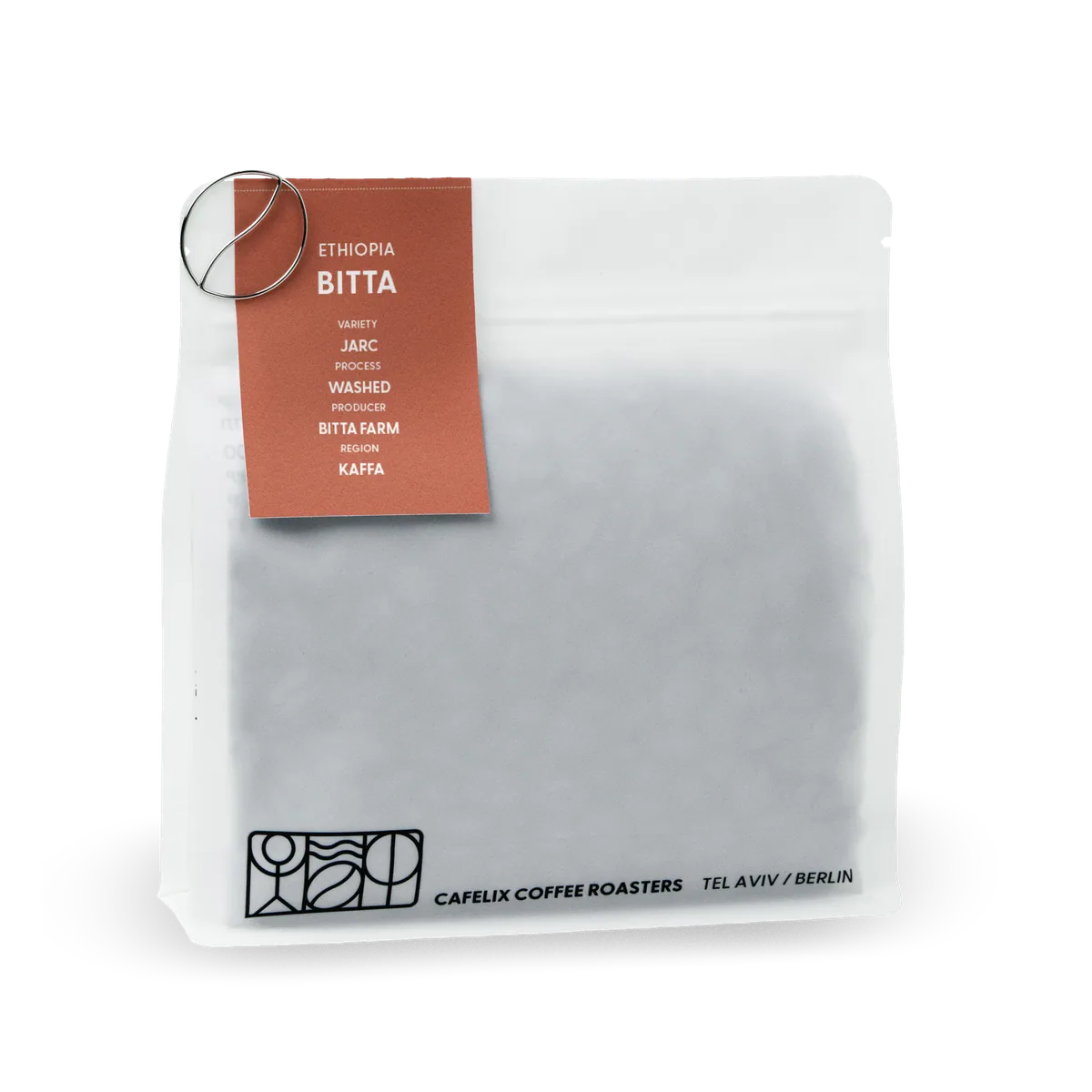ethiopia, kaffa - bitta farm (jarc) washed coffee by cafelix coffee roasters