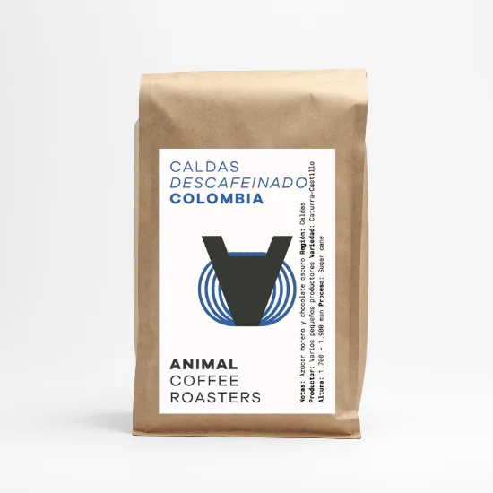 café descafeinado colombia sugar cane - colombia coffee by animal coffee roasters - café de especialidad - specialty coffee