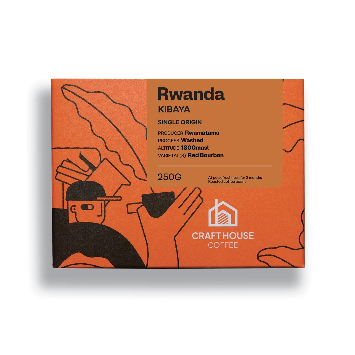 rwanda kibaya coffee by craft house coffee