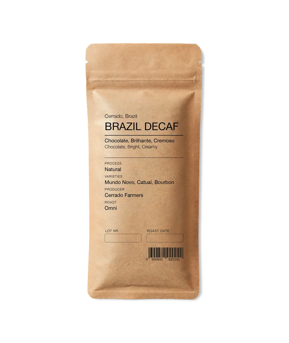 brazil decaf - 35g - brazil coffee by fábrica coffee roasters
