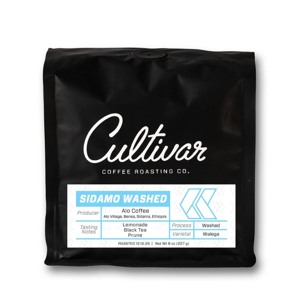 ethiopia sidamo washed coffee by cultivar coffee roasting co.