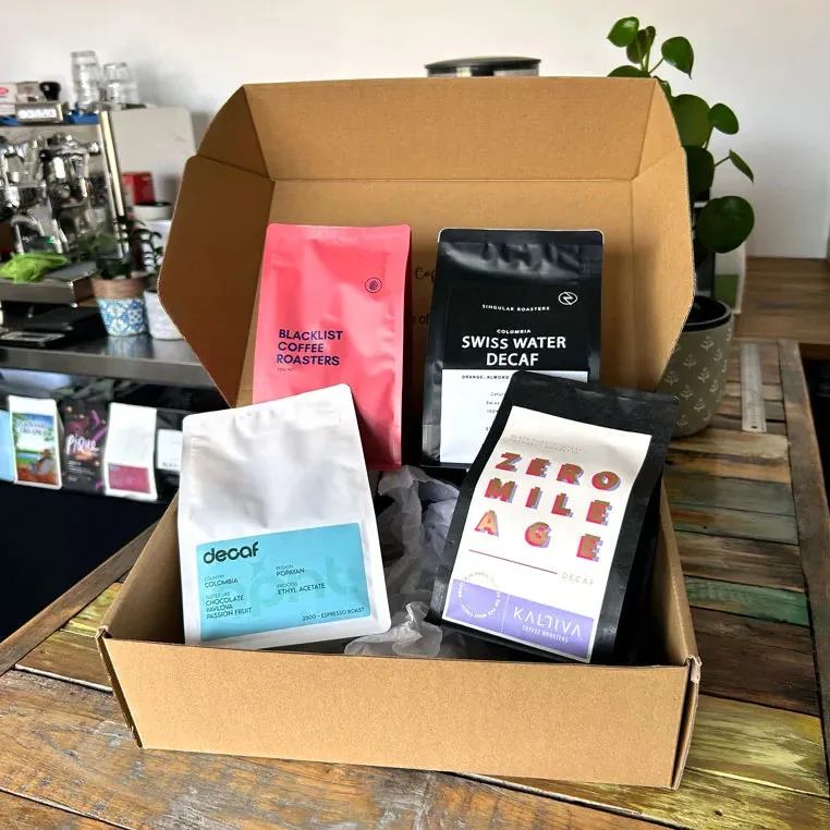 best decafs of 2026 (tasting box) - colombia coffee by perth coffee exchange