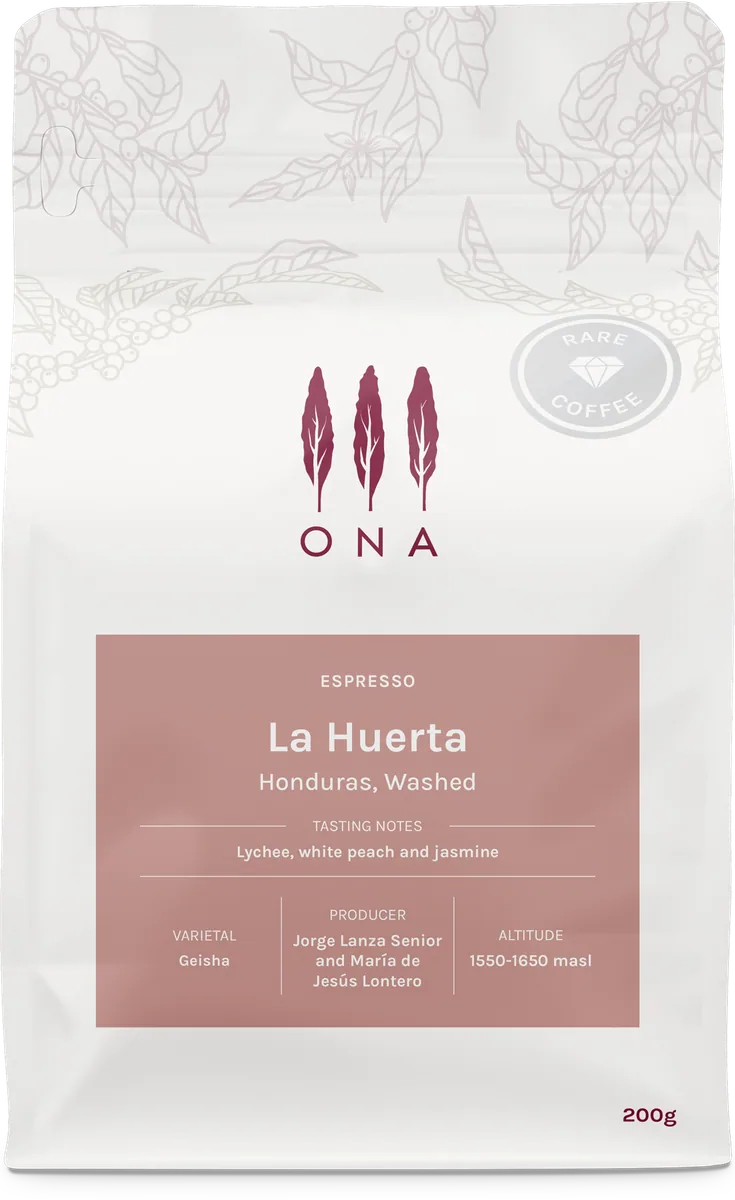 la huerta, honduras, washed coffee by ona