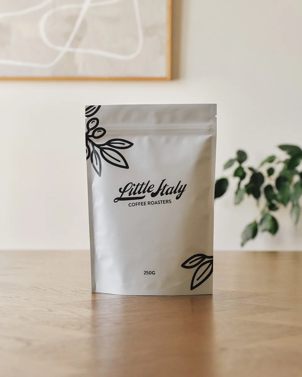 right on q - limited blend coffee by little italy coffee roasters - roastery