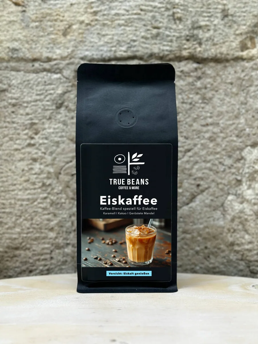 eiskaffee i summer edition mit arabica aus tanzania und robusta aus vietnam - tanzania + vietnam coffee by truebeans specialty coffee - werksverkauf & seminare
