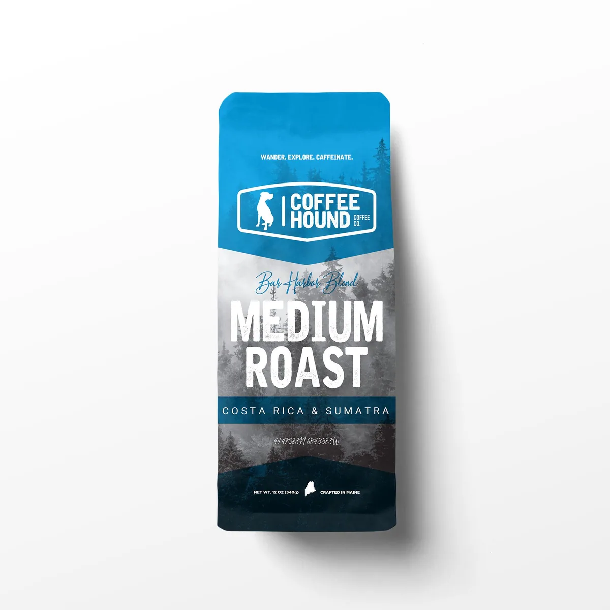 bar harbor: medium roast coffee coffee by coffee hound coffee co. at the stadium