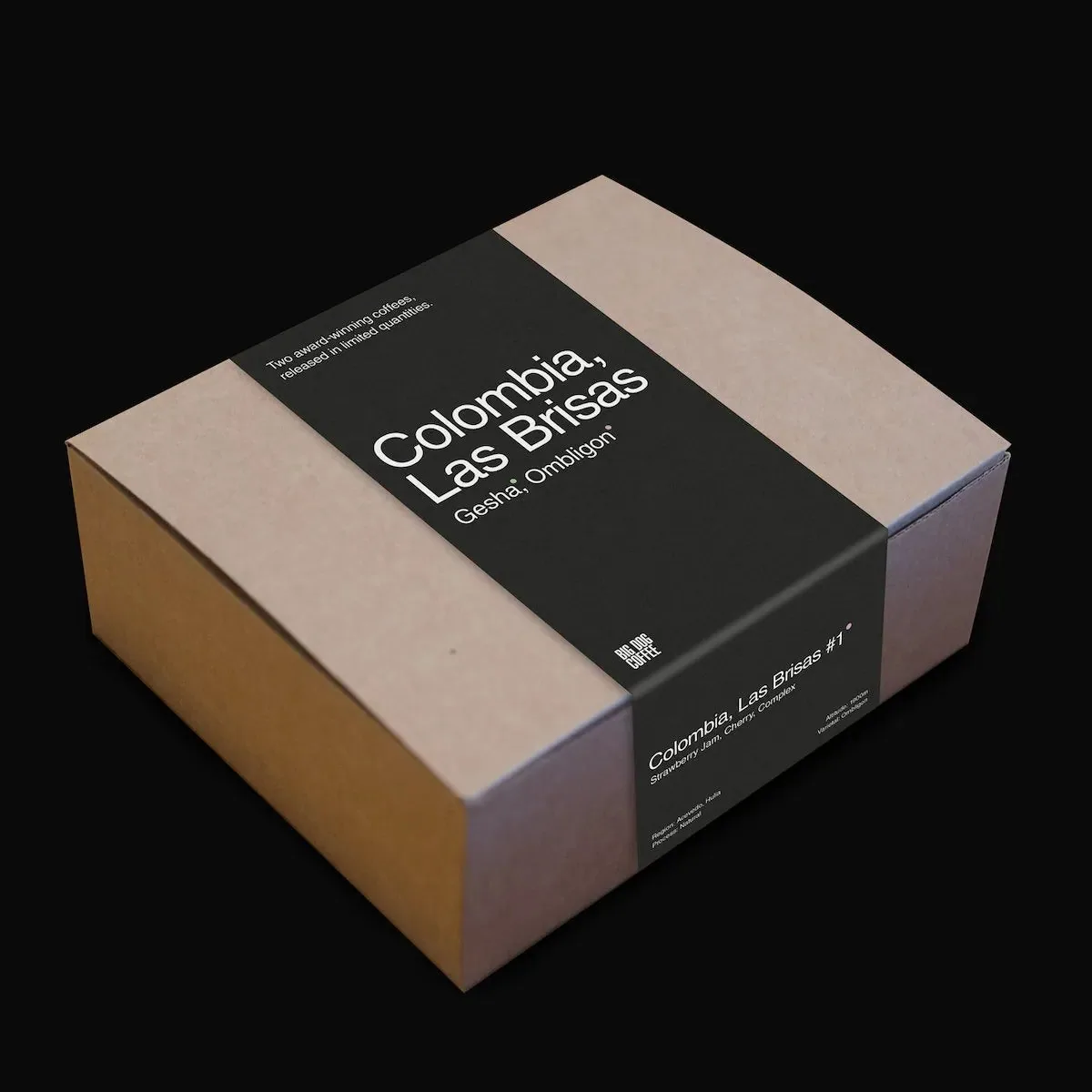 colombia – las brisas collection coffee by big dog coffee roasters