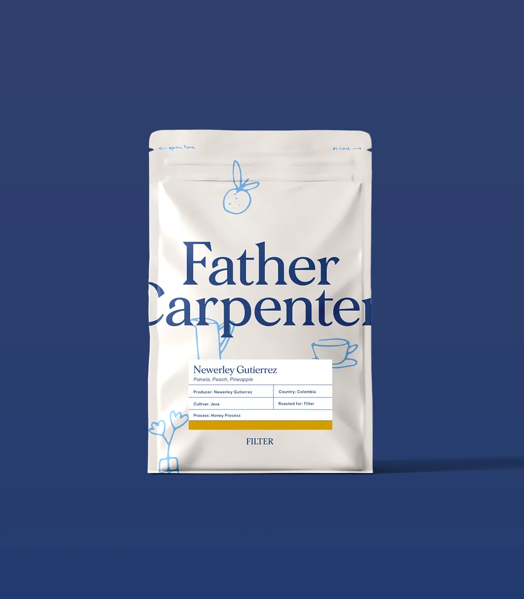 newerley gutierrez, colombia - filter - colombia coffee by father carpenter
