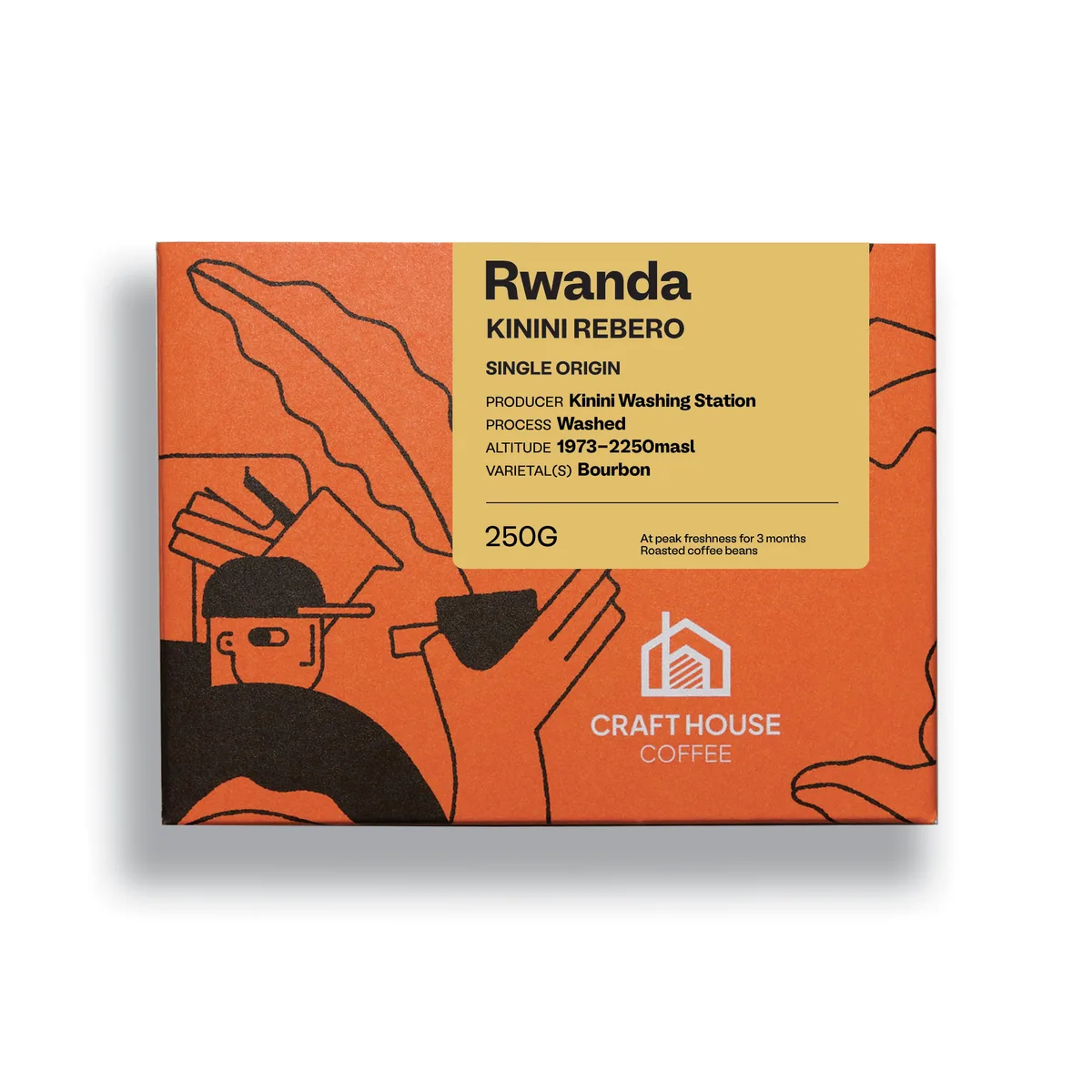 rwanda kinini rebero coffee by craft house coffee