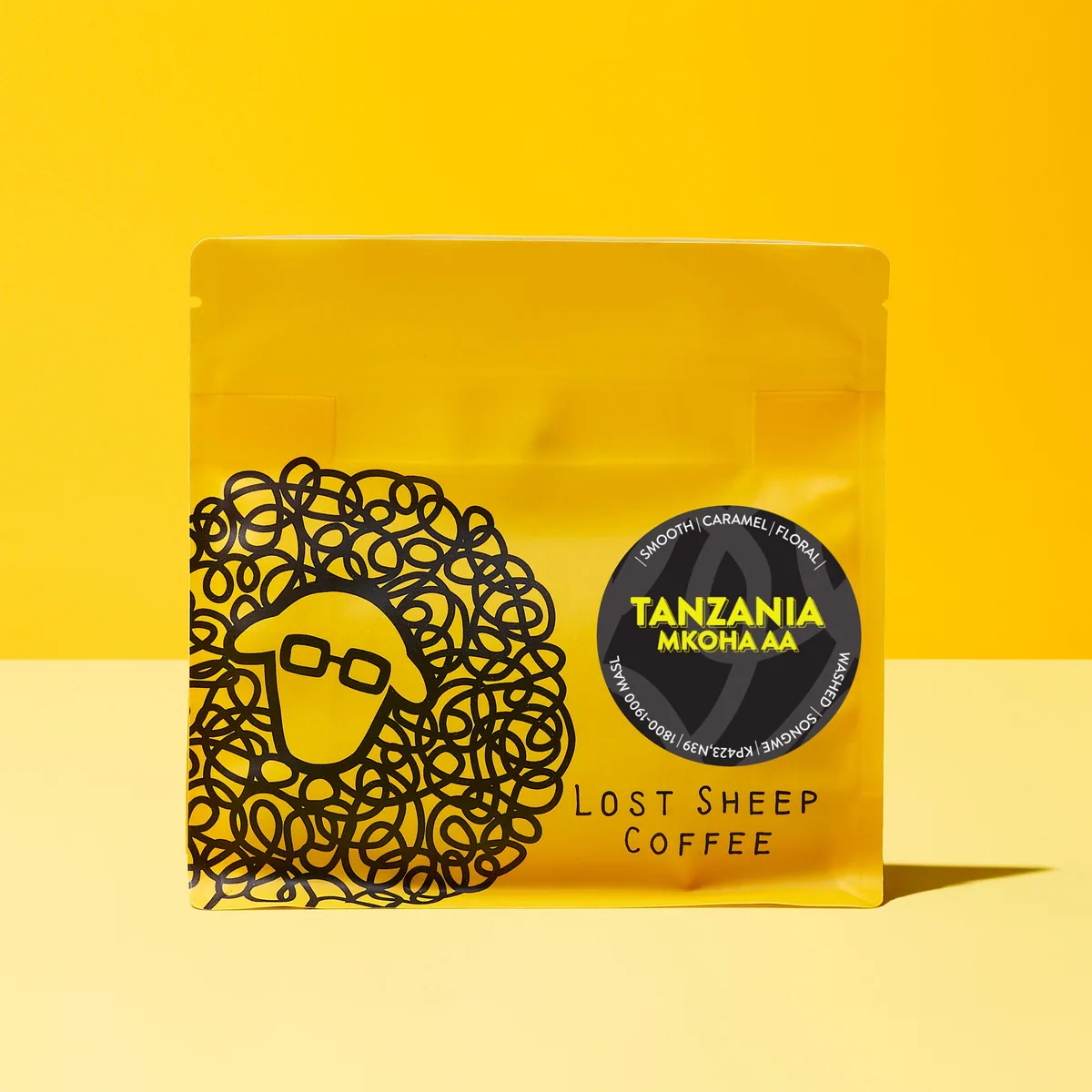 tanzania mkoha aa | caramel, smooth, floral coffee by lost sheep coffee