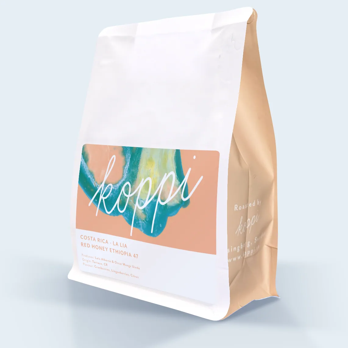 costa rica - la lia "red honey ethiopia 47" 250g coffee by koppi