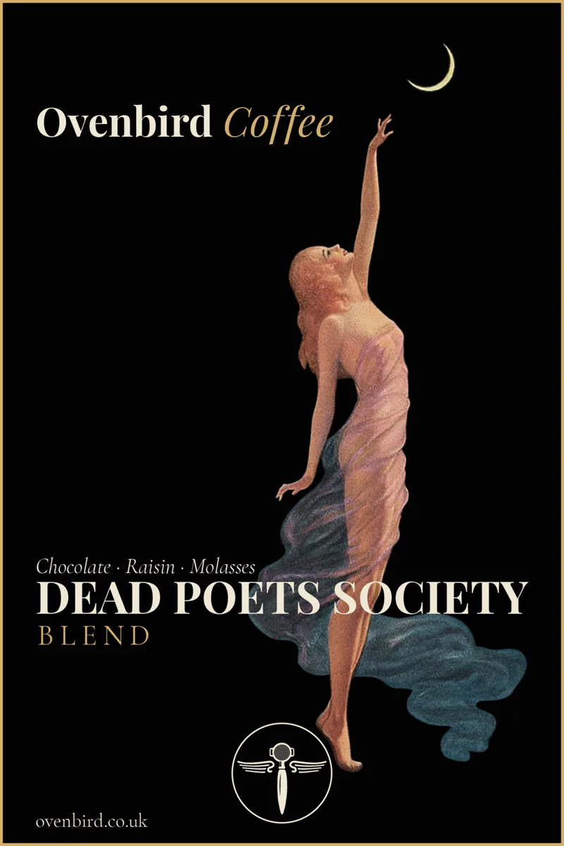 dead poets society blend trade coffee by ovenbird coffee roasters