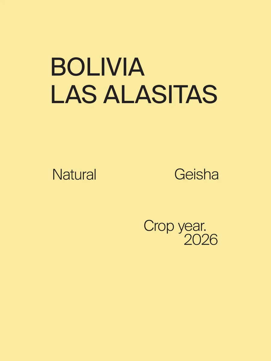 bolivia las alasitas geisha natural - bolivia coffee by one half