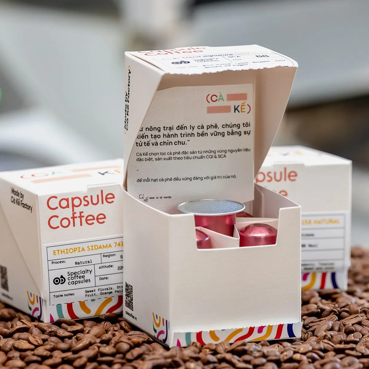 viên nén cà phê đặc sản cà kể phù hợp với máy pha nespresso - ethiopia coffee by cà kể specialty coffee